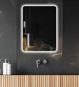 25144_AMBIENTE ROUNDED LED ZRCADLO AMIRRO 80 X 60 CM MIRROR DETAIL